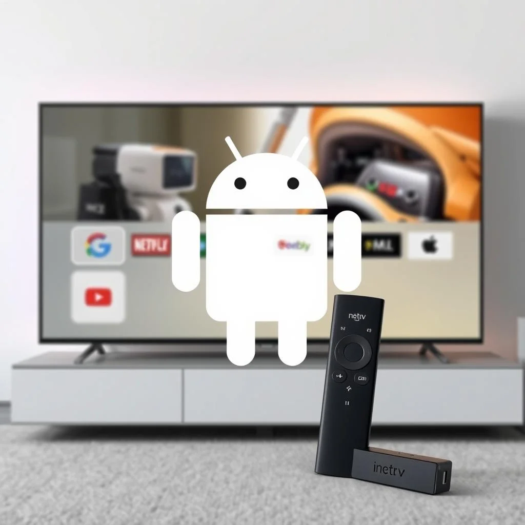 Android TV / Google TV / Fire TV Stick: — Wie richte ich eine IPTV-Anwendung auf meinem Fernseher ein?
